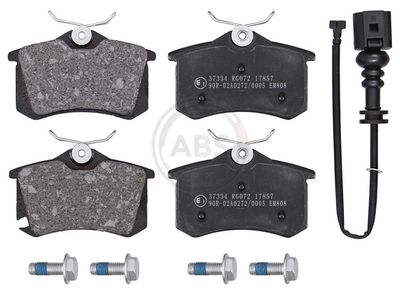 Гальмівні колодки зад. Caddy III/IV/Passat/Audi A4/A6 (Lucas)