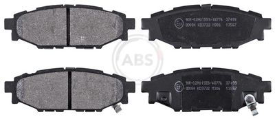 Гальмівні колодки зад. Forester/Impreza/Legacy/Outback09- (Akebono)