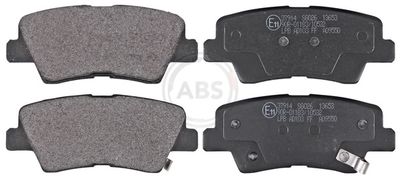 Гальмівні колодки зад. Hyundai i30/i40 11-/Kia Cee'd 12- (akebono)