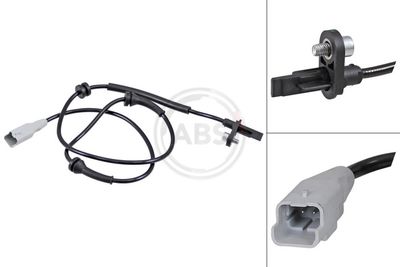 Датчик ABS задн. Partner/5008/Berlingo/C4 10-