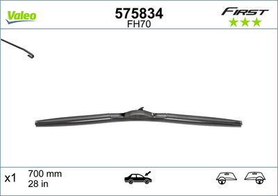 Щітка склоочисника (700мм) Prius 1.8 Hybrid 11-