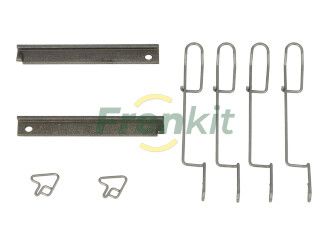 Монтажний к-кт гальмівних колодок зад. W638 96-03 (ATE, Bosch)
