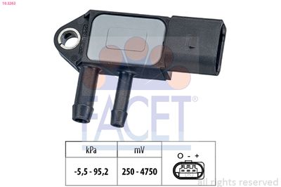 Датчик тиску  вихлопних газів A4/A6/Leon/VW T5 1.9-6.0TDI 03-