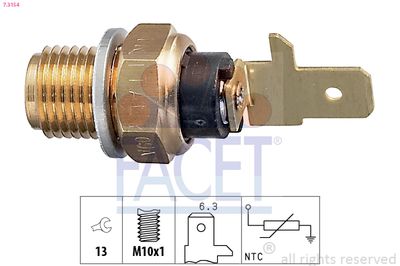 Датчик температури VW CADDY II/ GOLF III/IV 1.4-2.9 91-10