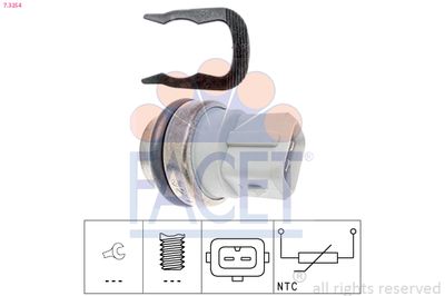 Датчик температуриKangoo/Trafic/ Megane 1.8i/1.9D/2.0i 95-