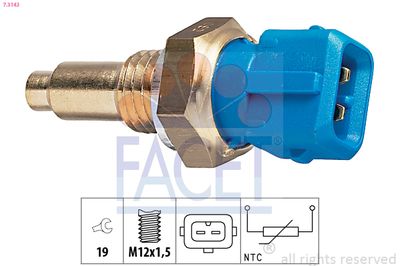 Датчик температури OPEL ASTRA F/ VECTRA A/B 1.8i 16V/2.0i 16V 94-01