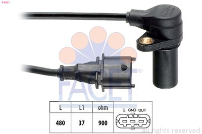 Датчик колінвала Fiat PUNTO,BRAVA,BRAVO/Lancia KAPPA 1.9D/2.4D 96-