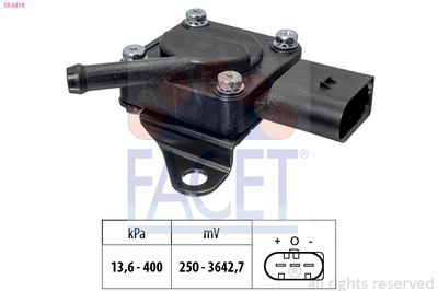 Датчик тиску наддуву  BMW 1(E87)/3(E90)/5(F10)/X3(E83) 2.0/3.0D 07-13