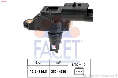 Датчик тиску наддуву Berlingo/Partner 1.6 HDi 10-/Scudo/Jumpy/Expert 2.0 HDi 10-