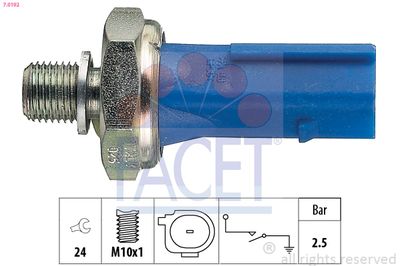 Датчик тиску оливи Audi A4/A6/ Skoda Octavia/Superb/ VW Caddy/Golf/Passat/Tiguan 1.0-3.0 04-