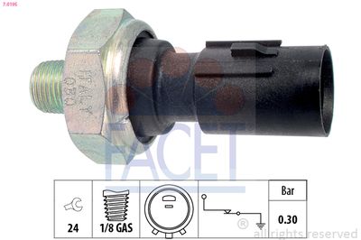 Датчик тиску оливи Hyundai i30/Santa Fe/Sonata/Tucson/ Kia Ceed/Cerato/Sportage 1.0-5.0 93-