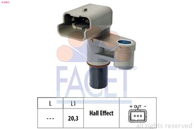 Датчик розподілвалу Citroen C4/Jumper/ Peugeot 206/307/ 607/Boxer1.7-2.2 99-
