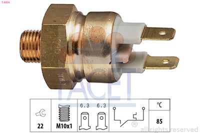 Датчик температури VW Passat 2.0/2.2 83-88 /Audi 100/90/A6 2.0-2.5 83-96