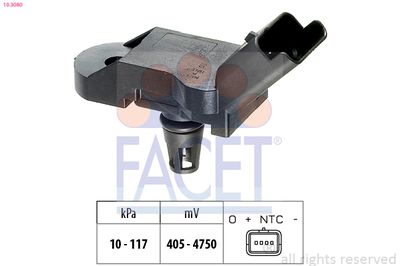 Датчик тиску наддуву (4 конт.) CITROEN BERLINGO/C4 1.1-2.0ALK 86-
