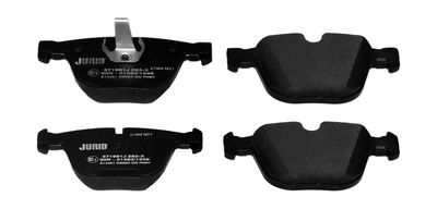 Гальмівні колодки зад. BMW 5 E60, 6 E63, 7 E65/66, X5 E70, X6 E71 02- (ATE)