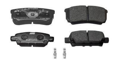 Гальмівні колодки зад. Caliber 06-/Lancer 00-/Outlander 01-12 (Akebono)