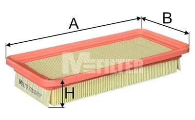 Фільтр повітряний Getz 1.1/1.3/1.4/1.6 02-09