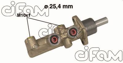 Головний гальмівний циліндр Jumper/Ducato/Boxer 01-(D1=25,4mm, +ABS)
