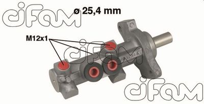 Головний гальмівний циліндр W163 96-(D1=25,4mm, +ABS)(ATE)