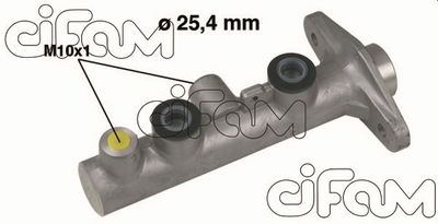 Головний гальмівний циліндр Santa Fe 01-(D1=25,4mm)