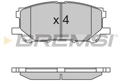 Гальмівні колодки пер. Lexus RX 03-08 (sumitomo)