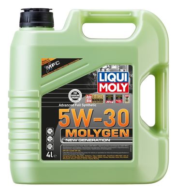 Олива 5W30 API/ILSAC 4L LIQUI MOLY MOLYGEN NEW GENERATION
