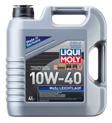 Олива 10W40 A3/B4 4L LIQUI MOLY MOS2 LEICHTLAUF