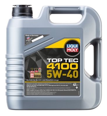 Олива 5W40 C3 4L LIQUI MOLY TOP TEC 4100