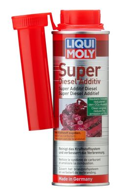 Присадка до дизеля 250ml LIQUI MOLY SUPER DIESEL ADDITIV