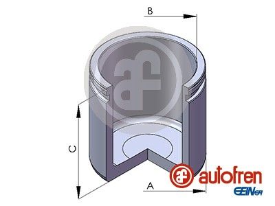 Поршень супорта перед Berlingo/C3/C4/Nemo/Xsara/ Doblo/Fiorino/Kangoo/Megane II 54x52,5