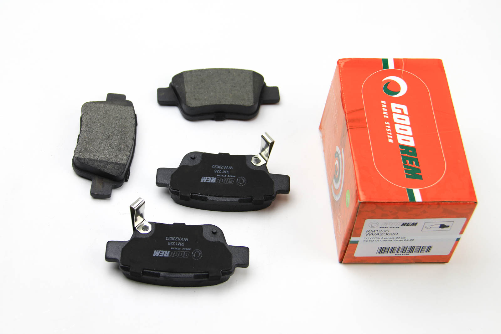 Гальмівні колодки зад. Toyota Avensis 00-08 (Bosch)
