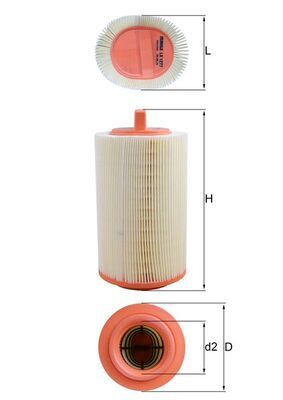 Фільтр повітряний C180/230 W203 M271 02-/E200 M271 W211