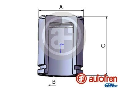 Поршень супорта i40/ix35/Sportage/Pajero/Rav 4  00-  60*51,9