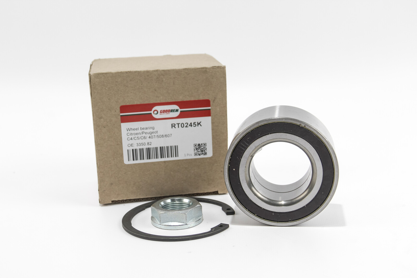 Підшипник маточини перед. Citroen C4/C5/C6 05-/Peugeot 407/508/607 00- (44x45X83) (+монт. к-кт)