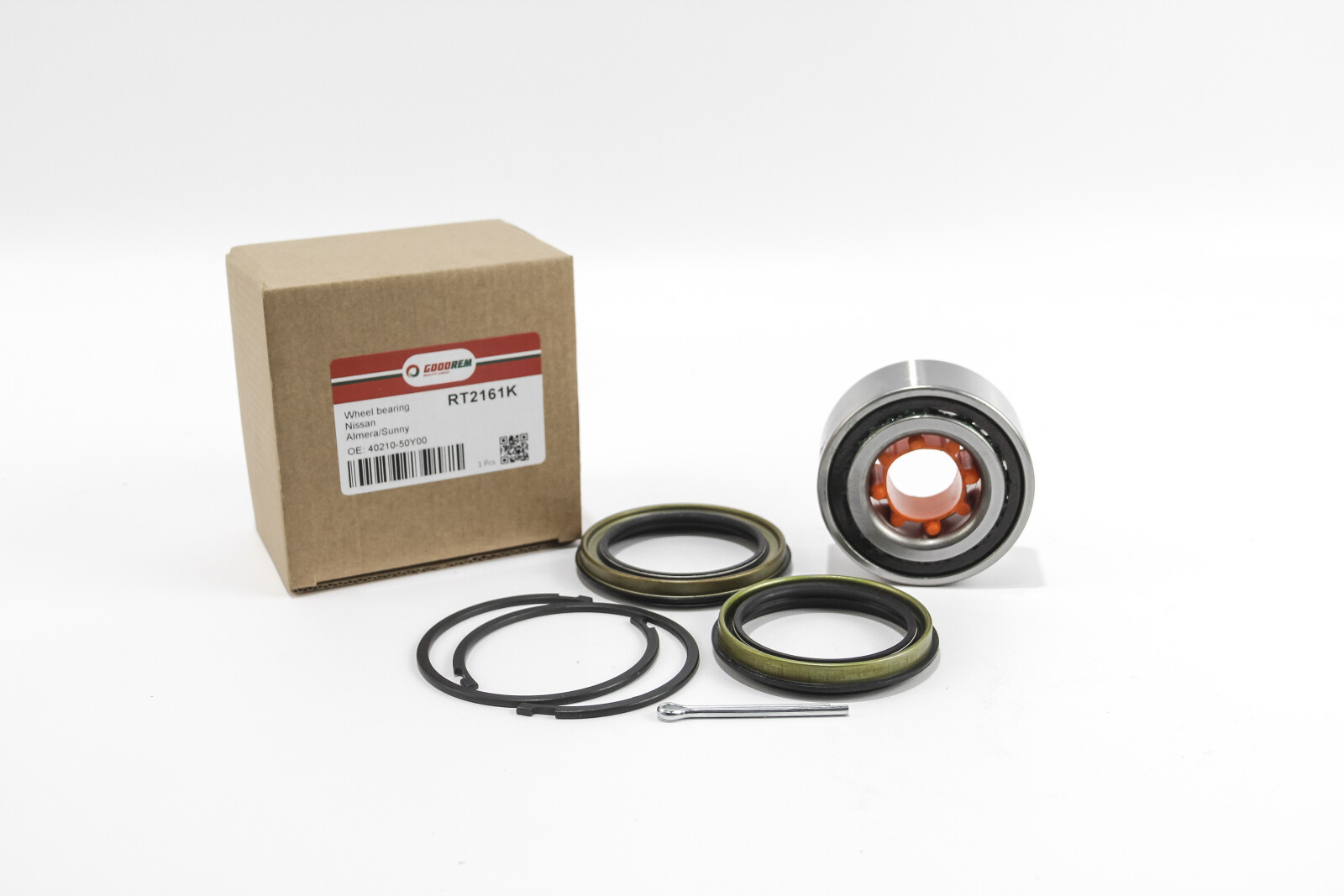 Підшипник маточини перед. Nissan Almera I 95-00/Sunny III 00-95 (36x38x74) (+монт. к-кт)