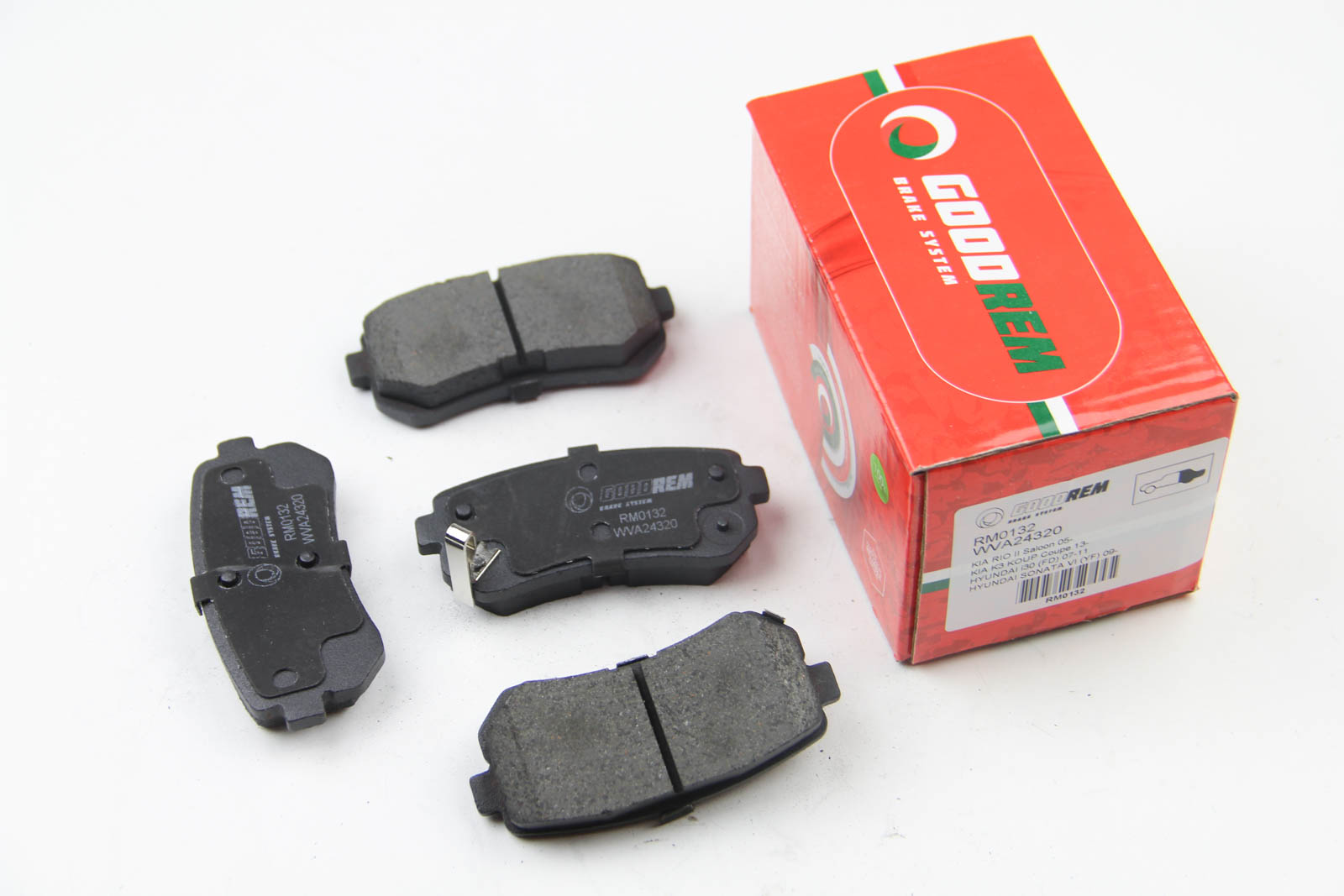 Гальмівні колодки зад. Hyundai i30 07-, Kona 17-, Tucson 18-, Kia Ceed 06-, Sportage 04- (Mando)