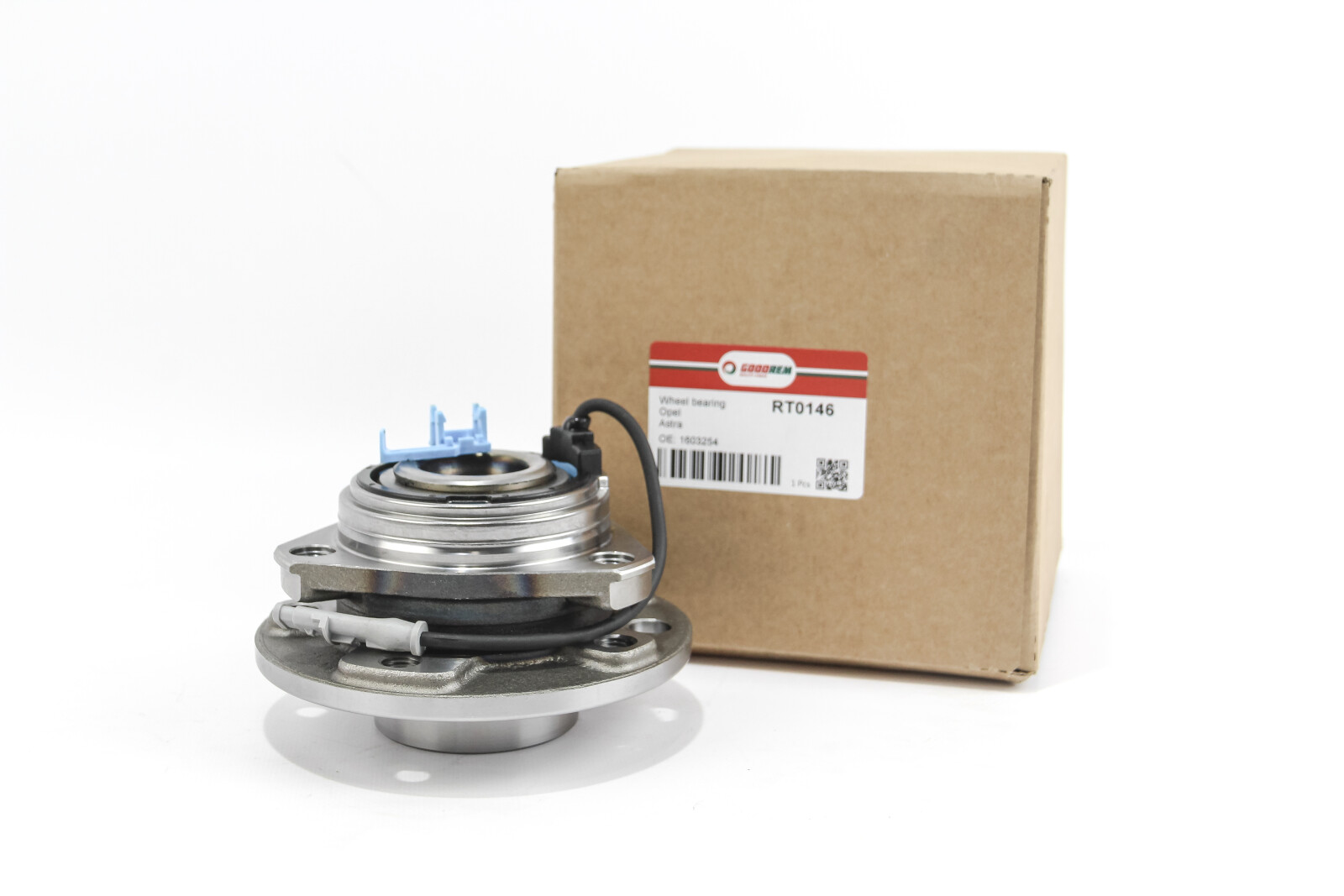 Підшипник маточини перед. Opel Astra H/Zafira B 04- під 5 болтів, D=25mm, ABS+