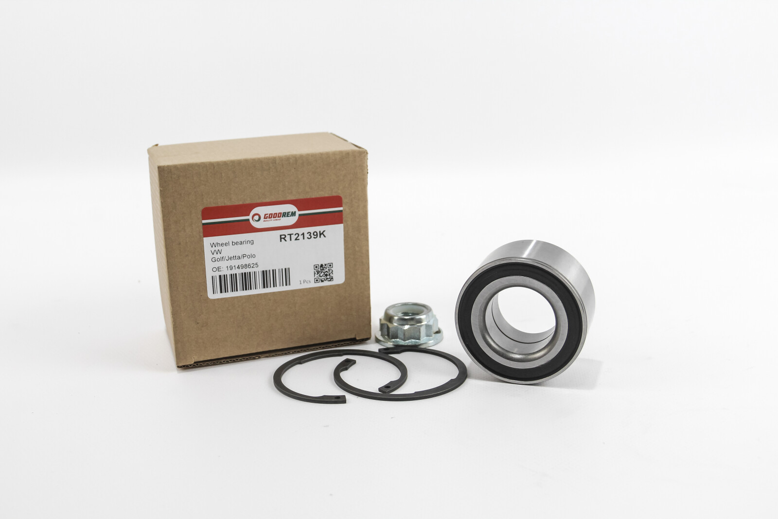 Підшипник маточини перед. VW Golf 83-92/Jetta 84-92/Polo 92-01 (35x37x66) (+монт. к-кт)