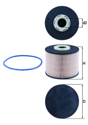 Фільтр паливний 2.0HDi/TDCi Scudo/Expert 11-/308-407 09-/C4/C5 09-/Focus 11-
