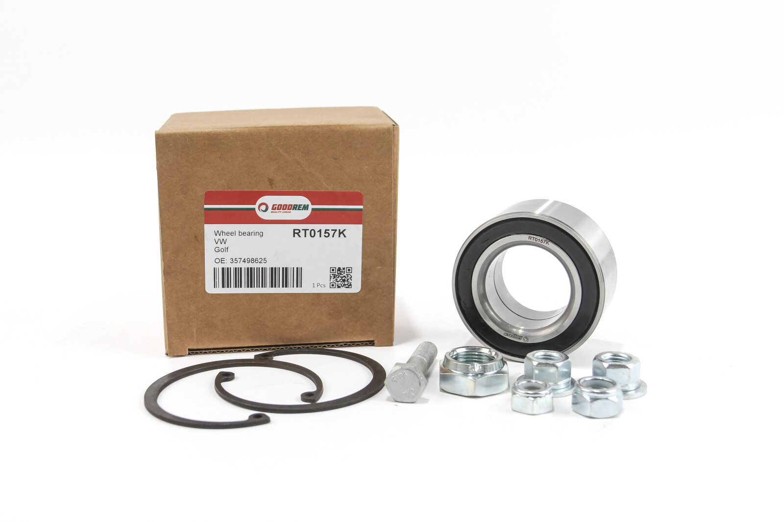 Підшипник маточини перед. VW Caddy II/Golf II/Golf III/Passat B3/B4 -04 (37x40x72) (к-кт)