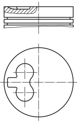 Поршень PEUGEOT EXPERT/CITROEN JUMPER 1.9TD 93-06 (83.5mm/+0.5)