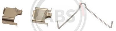Монтажний к-кт гальмівних колодок MAZDA 626/323/6 87-13