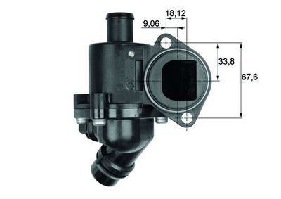 Термостат Audi A4/A6/VW Passat 1.8/2.0i 00-09 (100C)