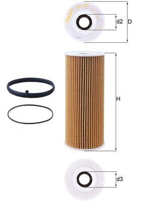 Фільтр масла A4, A5, A6, A7, A8, Q5, Q7/PORSCHE CAYENNE, PANAMERA/VW TOUAREG 2.4-3.2 FSI 04-
