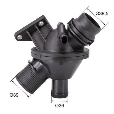 Термостат BMW 1 (F20)/2 (F22)/3 (F30,F80)/5 (F10,F11)/X1 (E84)/X3 (F25)/X5 (F15,F85) 2.0 10-