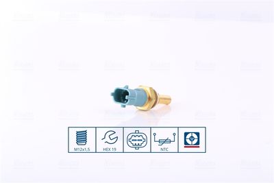 Датчик температури Opel Astra G/H/Combo/Vectra C 1.0-3.2 94-
