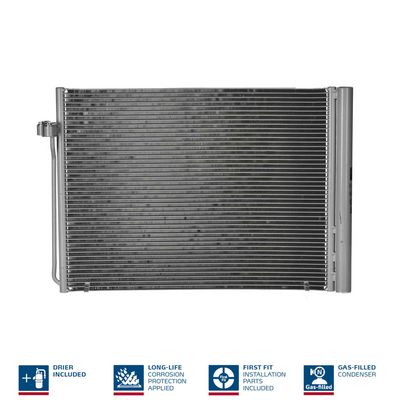 Радіатор кондиціонера  X5 (E70/F15/F85)/X6(E71/E72/F16/F86) 2.0D-4.8 06-