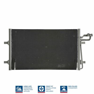 Радіатор кондиціонера VOLVO C30/S40 II/V50 (545) 1.6-2.0 04-12