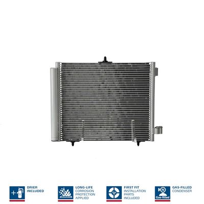 Радіатор кондиціонера CITROËN C2/C3/PEUGEOT 207/2008/208 1.0-1.6 03-