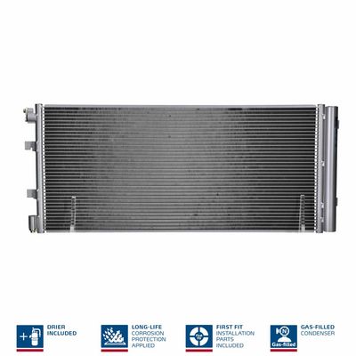 Радіатор кондиціонера MASTER III/MOVANO B 2.3 dCi/CDTI 10-
